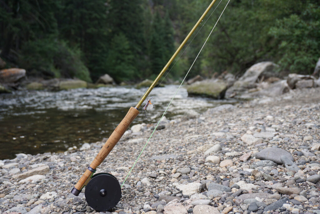 4wt fly rod too heavy for panfish? : r/Fishing