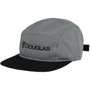 Douglas Outdoors 5 Panel Hat - Gray/Black