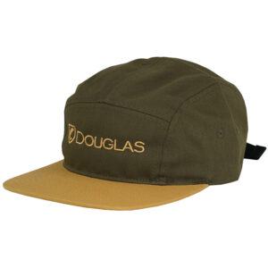 Douglas Outdoors 5 Panel Hat - Olive Drab/Gold