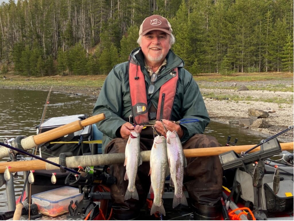 Buzz Ramsey with Trout