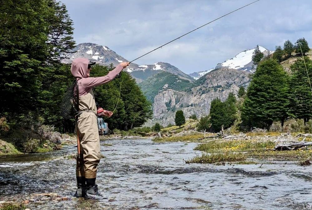 Fly Fishing In Patagonia, Chile