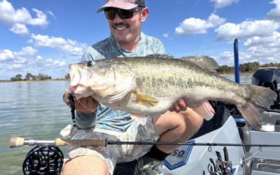 10 Pound Largemouth Bass On The Fly: Fly Fishing for Bass