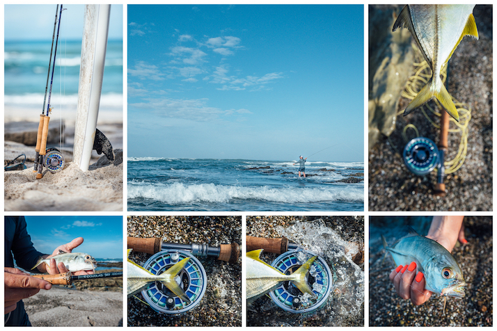 HOW TO THROW AN 8 FOOT CAST TO CATCH YOUR OWN BAIT ON THE BEACH 