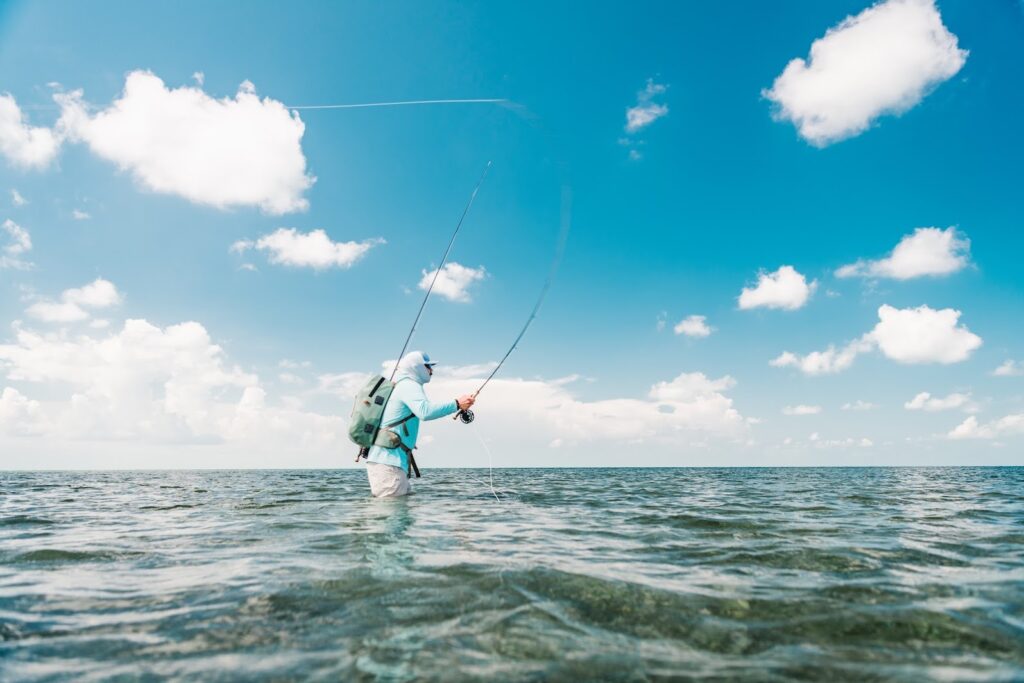 Flats Fishing In Our New Utility Shorts - Do Everything!