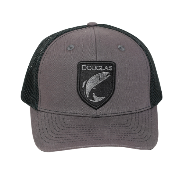 Douglas Outdoors High Crown Hat - Charcoal, Black