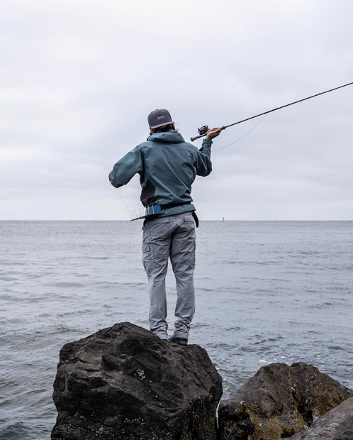 Fly Fishing for Surf Stripers - On The Water