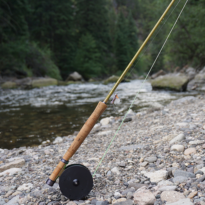 A spring creek, wild trout and the new Douglas Era 4wt fly rod