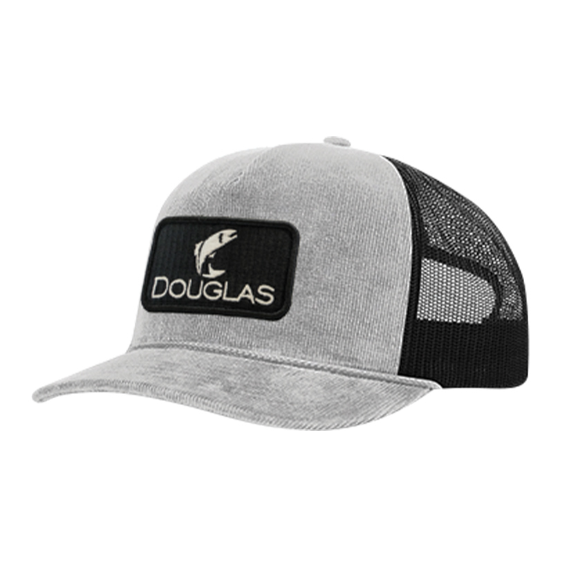 High Crown Hat – Gray Corduroy/Black (93110) - Douglas Outdoors