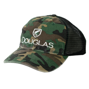 Douglas Outdoors Low Crown Hat - Camo, Black