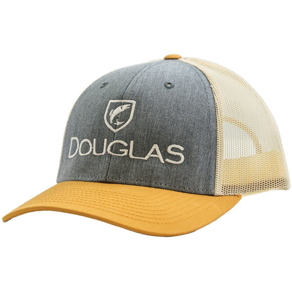Douglas Outdoors Low Crown Hat - Gray, Birch, Gold
