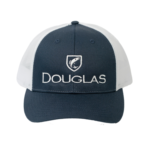 Douglas Outdoors Low Crown Hat - Navy, White