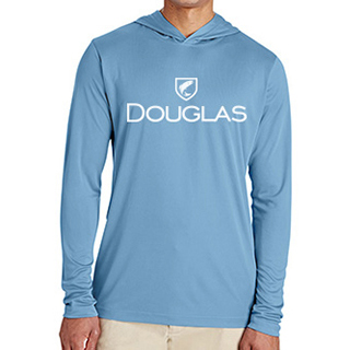 Douglas Outdoors Sport Performance Hoodie - Blue